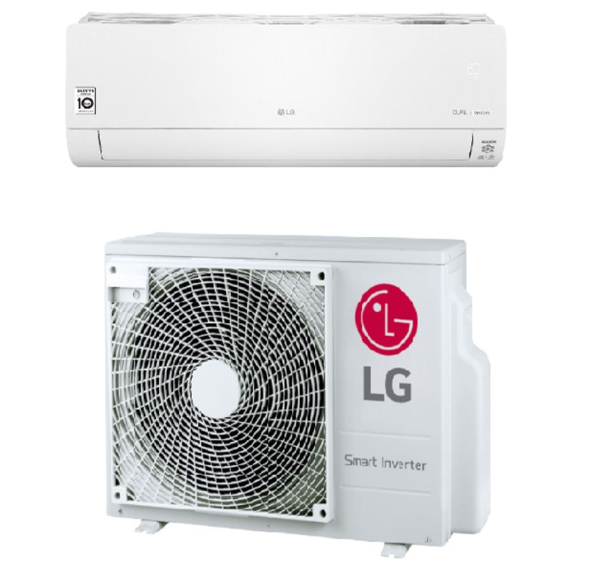 LG Silence Basic S09EG oldalfali mono split klíma 2.5 kW